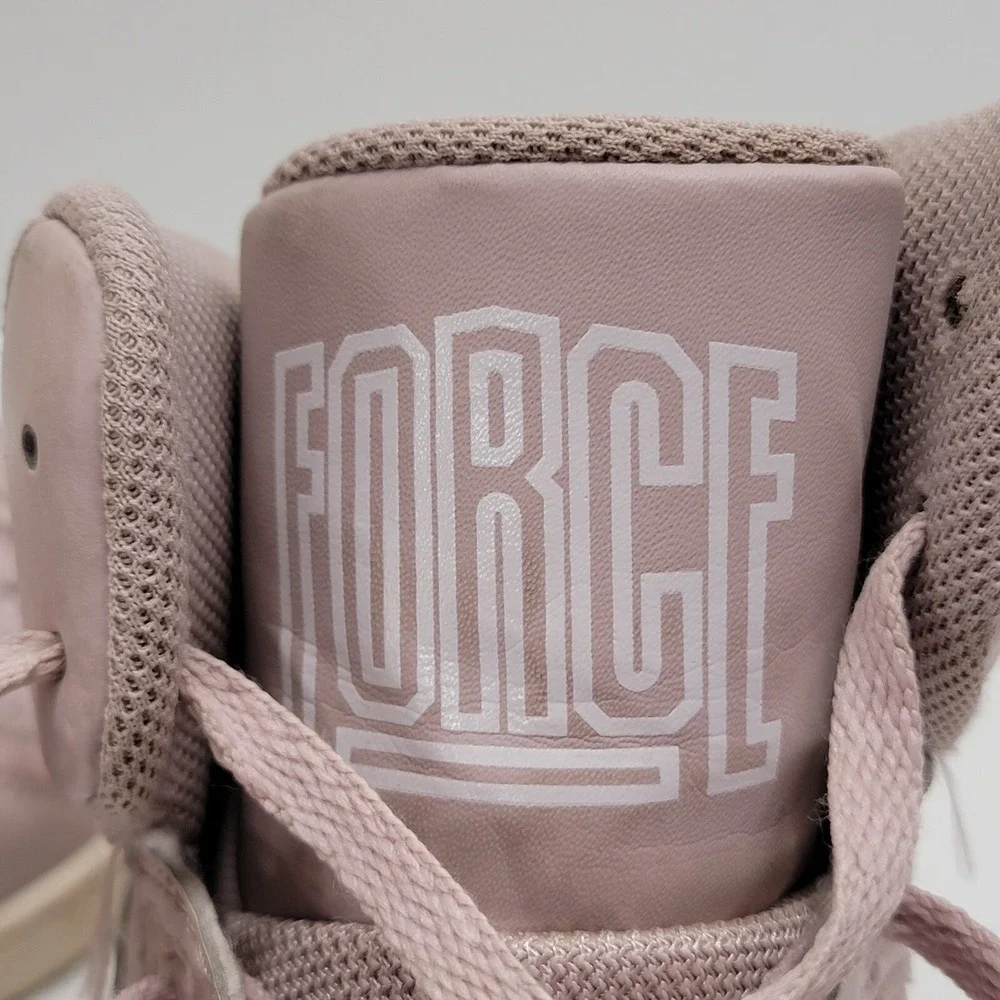 Nike Son Of Force Hi Top Rose Particle Blush Pink Women's Size 11 Shoes
